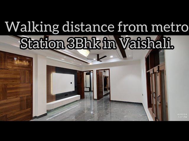 Walking Distance from Vaishali metro station Big Size 3Bhk in Vaishali, Ghaziabad #luxury#metro#home