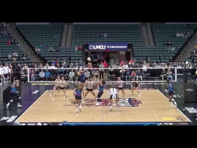 Jess Schaben Lansman - Omaha Supernovas vs Grand Rapids Rise Volleyball Highlights