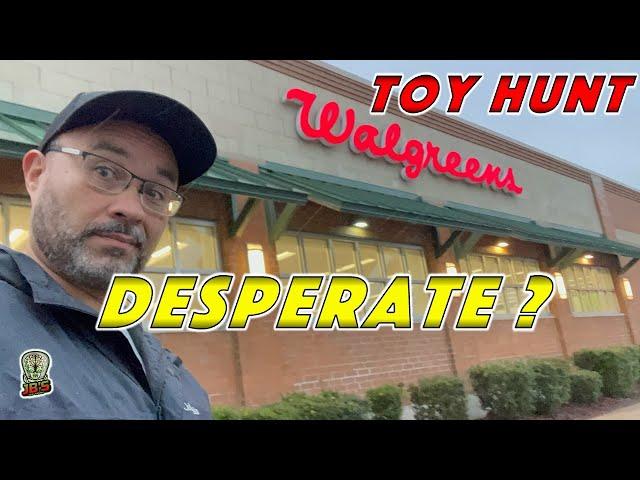 DESPERATE TOY HUNT? Exhausted stores, BUT there's still NEW action figures there!