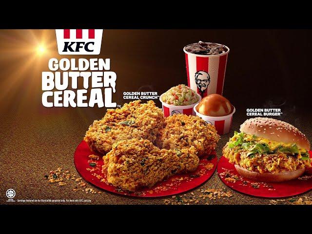 Things are getting cereal-sly yummy with KFC Golden Butter Cereal!