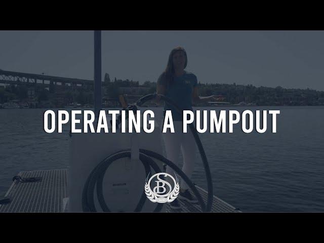 Operating a Pumpout with Seattle Boat Co.