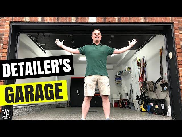 ULTIMATE HOME CAR DETAILING GARAGE TOUR !!!