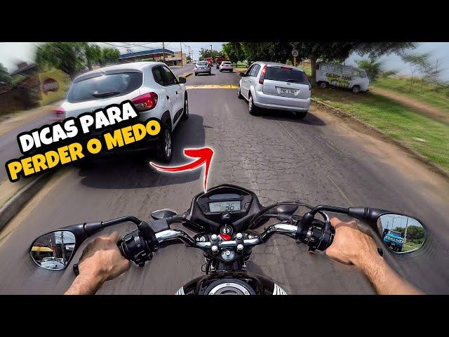 DICAS PARA INICIANTE  PERDER O MEDO DE ANDAR DE MOTO| Nando Dias