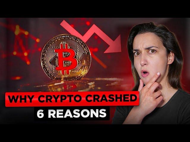 Crypto Market Crash  Why Bitcoin is Tanking  (6 Main Reasons) Panic?  NO! Stay Bullish for 2025 