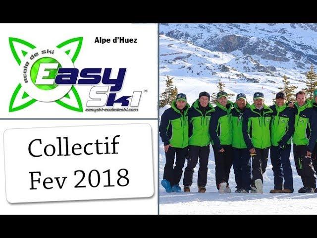 Ecole de ski Alpe d'Huez Easyski Février 2018 au top 1718