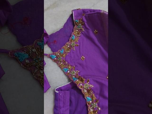 new maggam work design #subscribe #vindhya designers #maggamwork #call:8328277845