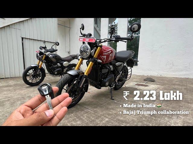 Triumph Speed 400 and Scrambler 400x First Impressions  | Gagan Choudhary