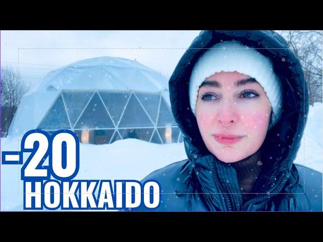 -20 Outside +25 Inside Camping Holiday / Hokkaido / Travel Vlog