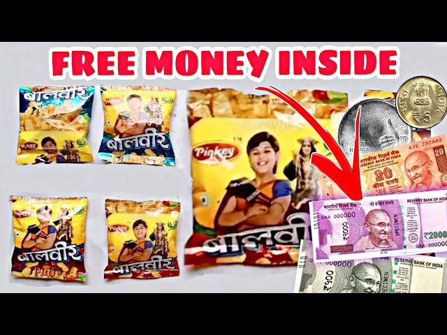 Baalveer snacks free money inside | Snackiya