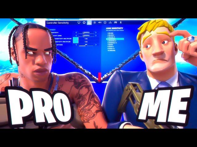 I 1v1'd a PRO Controller Player USING HIS SETTINGS…