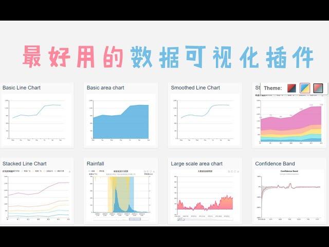 WEB前端 | 国内外4款主流数据可视化插件大对比 | Comparing 4 Data Visualization Tools