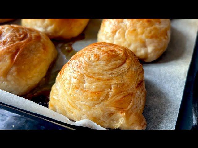 Why I didn't know about this new method before? Super crisp and delicious PUFF PASTRY recipe