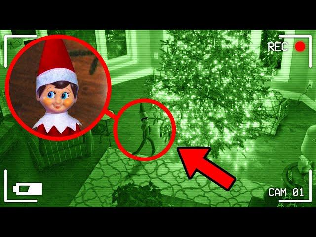 200 Times Elf on the shelf caught moving on camera IN REAL LIFE