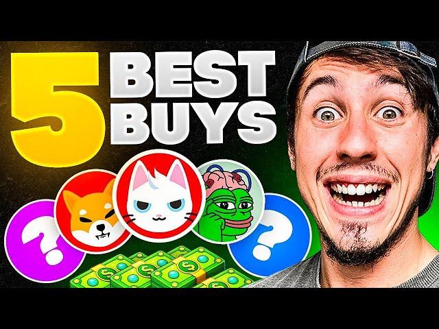 BEST 5 MEME COINS To Buy Now BEFORE Bitcoin Hits $100k?!