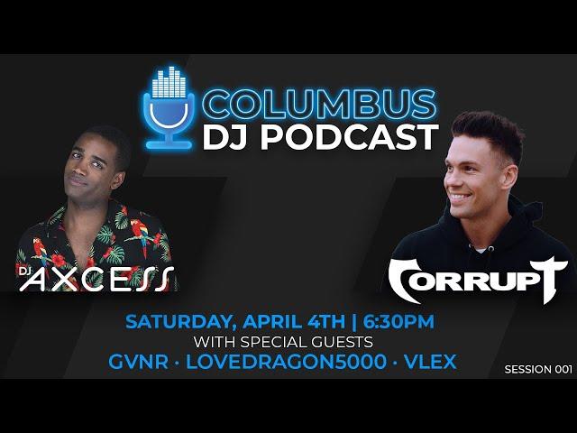 Columbus DJ Podcast Episode 1 with VLEX GVNR and BRKFST KLUB [Mild Explicit Content]