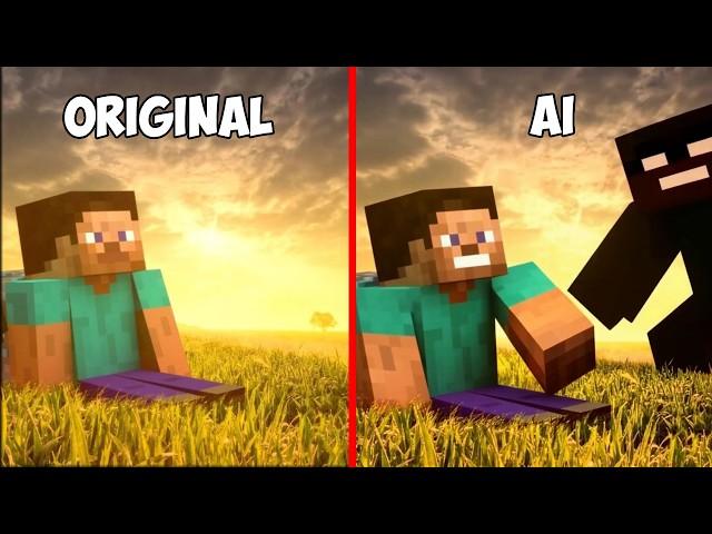 Minecraft AI Generated Images (Luma AI)