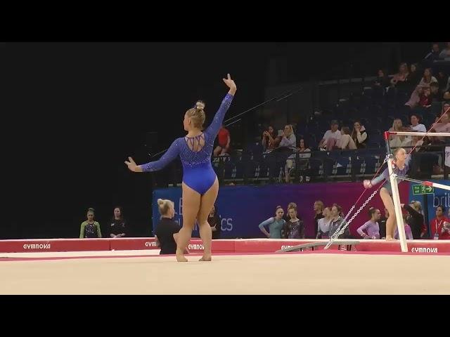 Ruby Evans- GOLD - Floor-WAG JNR AA-2022 British Gymnastics Championships