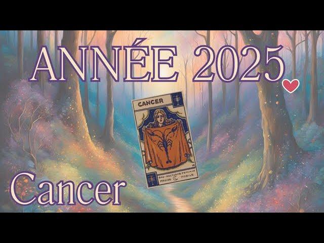 CANCER  2025  C'est un OUI mais avec un soutien extérieur !