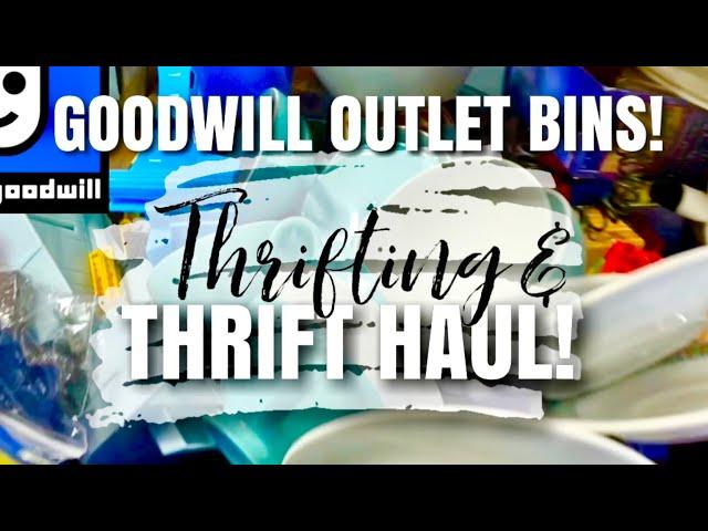 PICKING FOR THRIFT TREASURE! GOODWILL OUTLET BINS THRIFT SHOPPING! Thrift with Me & Haul!