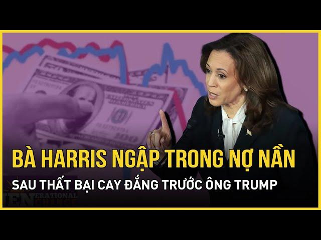 Bất ngờ lý do bà Harris vẫn "ngập nợ" sau thất bại trước ông Trump dù đã huy động kỷ lục 1 tỷ USD