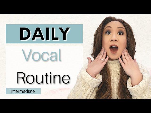 Daily Vocal Routine #3 Increase Your Singing Range and Power