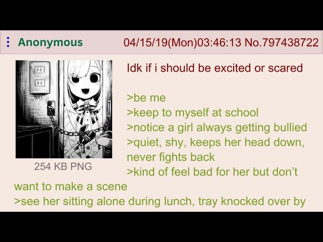 Anon Saves a Bullied Girl and She Turns To a Yandere — 4Chan Greentext Stories