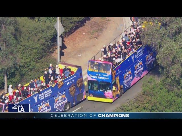 Dodgers World Series championship parade