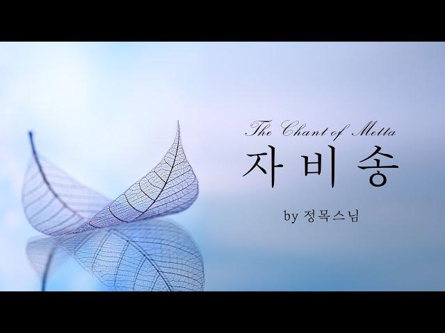 [유나기도문]정목스님의 음성으로 듣는 자비송 l The Chant of Metta