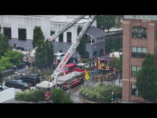 Fire incident report released in Howell Mill Road blaze sparked by rooftop gathering