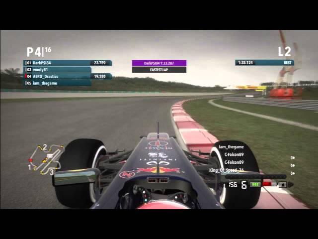 F1 2012 | Online Setup - Malaysia 1.33.3