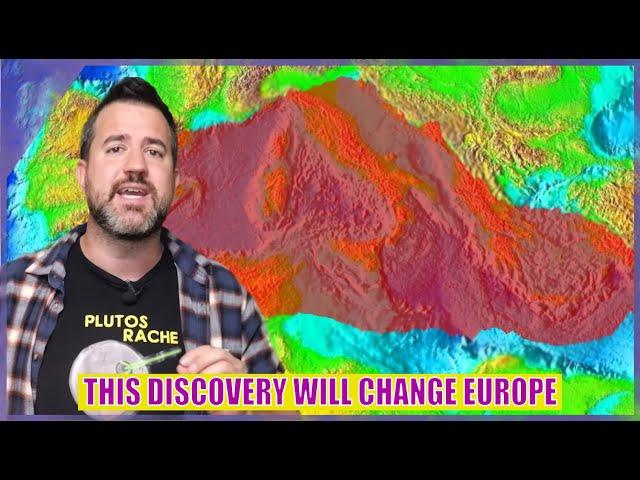 Researchers have discovered a GIGANTIC STRUCTURE UNDER EUROPE... @astrotimuniverse