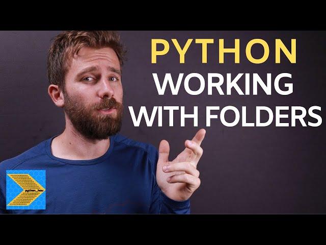 Working with folders in Python