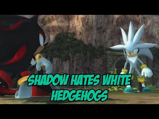 Shadow Hates White Hedgehogs