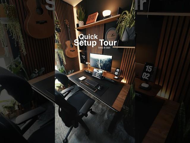 quick home office tour with links! #shorts