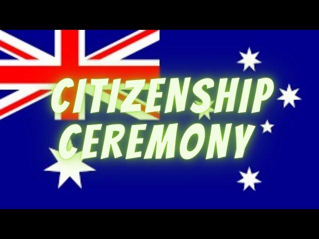 ATTENDING AUSTRALIAN CITIZENSHIP CEREMONY | GOLD COAST |