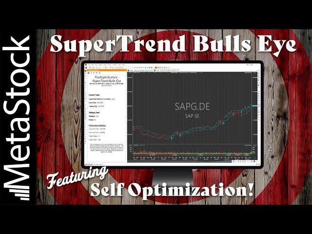 SuperTrend Bulls Eye for MetaStock - featuring Self Optimization