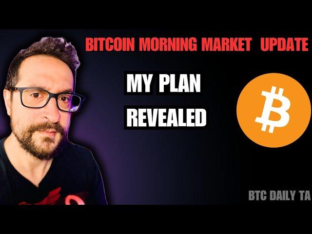 Bitcoin Morning Market Update: Here’s My Plan