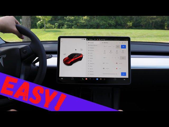 How to install Tesla Screen Protector Step by Step