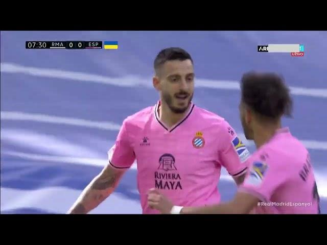 Joselu goal vs Real Madrid 0-1