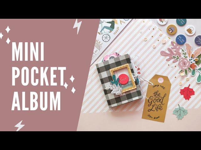 Mini pocket album | Diy Pocket life card | Hipkitclub | Sameera Abdurahman