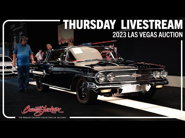 2023 LAS VEGAS BARRETT-JACKSON "All the cars, all the time" LIVESTREAM - Thursday, June 22, 2023