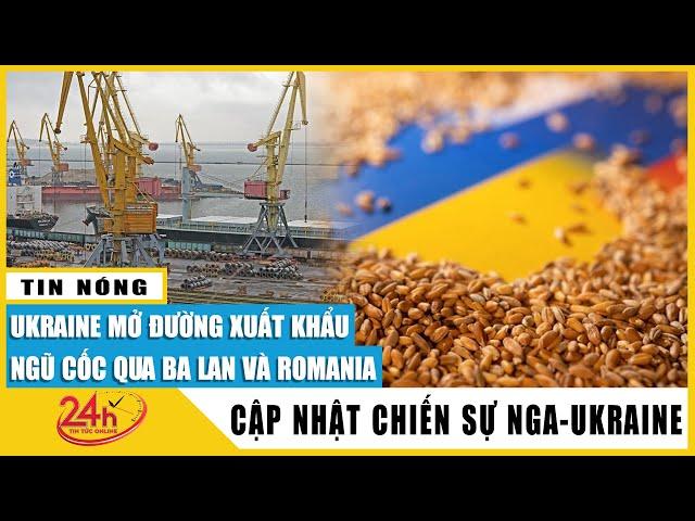 Ukraine mở đường xuất khẩu ngũ cốc qua Ba Lan, Romania giải quyết khủng hoảng lương thực toàn cầu