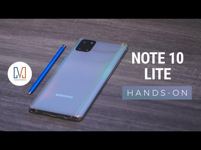 Samsung Galaxy Note 10 Lite Hands-on