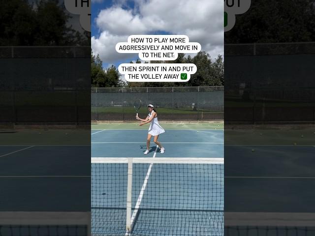 Aggressive way to attack on court #tennis #tennispro #tennistips #tennisturoril #tennismodel