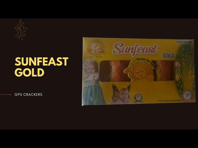 Sunfeast Gold Fountain Unboxing And It's Function | GPS CRACKERS