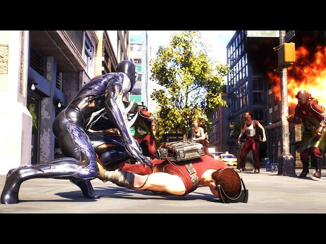 Spider-Man 2 - Ultimate Spider-Man - Combat & Free Roam Gameplay