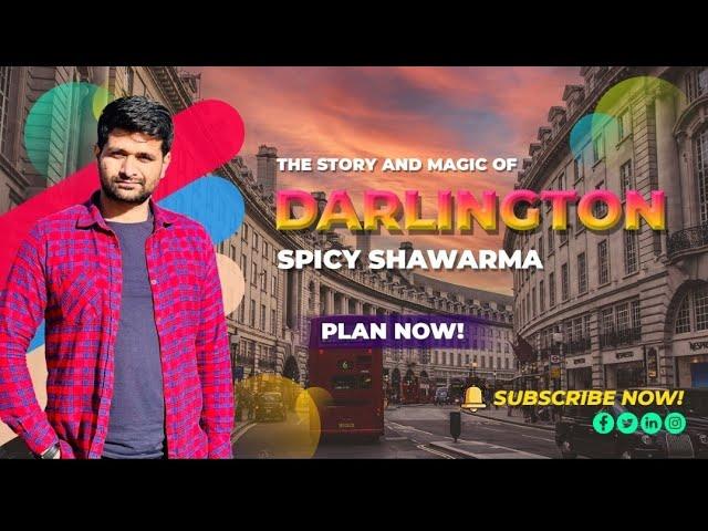 Darlington | Arabic Food | Town Center | UK VLOG | Rain | Weather uk