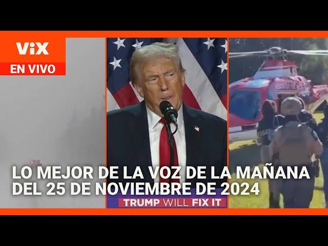 Lo mejor de Noticias Univision de la mañana | Lunes 25 de noviembre de 2024