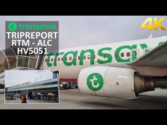  [4K] TRIPREPORT | Transavia | Boeing 737-800 |  Rotterdam - Alicante | Economy class