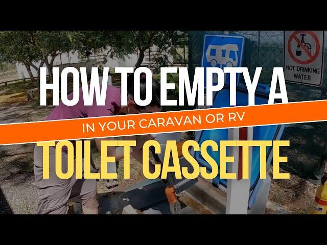 #1 Hot Tip for Emptying a Caravan Toilet Cassette! (RV or Motorhome)